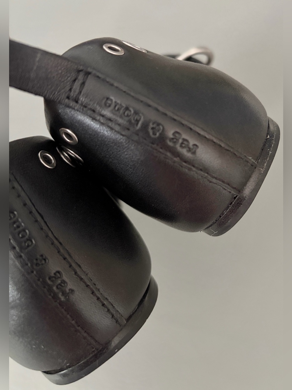Rag & Bone Shoes Spire Leather Grommet Mary Jane Ballerina Flats Black size 8 - Picture 11 of 16